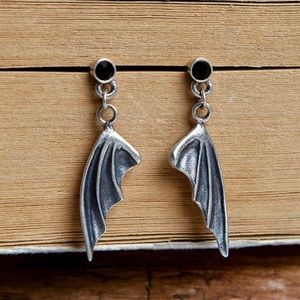Halloween Sterling Silver 925 Wings Little Devil Wings